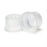 MarketLab Transparent Color Tube Cap - CAPS, TRANSPARENT TUBE, 10MM, NATURAL - 16474-NA