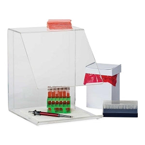 Ma Biohazard Shield with Wrap Design - BIOHAZARD SHIELD, WRAP, XLG, 11.75 X 13" - ML16493