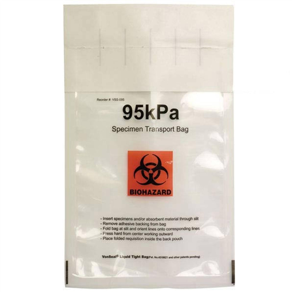95kPa Bag with Biohazard Symbol by Marketlab