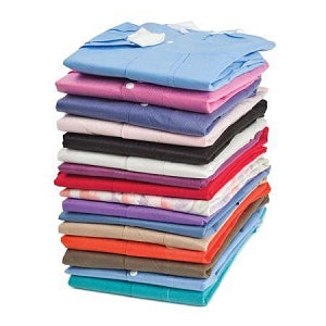 MarketLab Lightweight Lab Coats - LAB COAT, LIGHTWEIGHT, 44IN L, MEDIUM, BLUE - 16828-BL