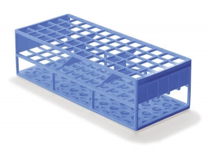 MarketLab 13mm and 17mm Tube Rack - TUBE RACK, 17MM, BLUE - 1882-BL
