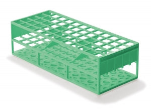 MarketLab 13mm and 17mm Tube Rack - TUBE RACK, 17MM, GREEN - 1882-GN