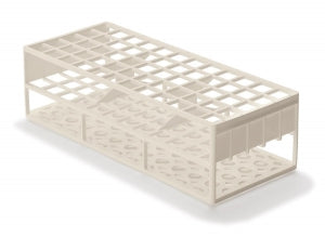 MarketLab 13mm and 17mm Tube Rack - TUBE RACK, 17MM, WHITE - 1882-WH