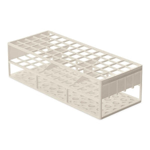 MarketLab 13mm and 17mm Tube Rack - TUBE RACK, 17MM, WHITE - 1882-WH
