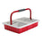 MarketLab Phlebotomy Trays with Racks - TRAY, RED, W/RED HANDLE, 13MM TUBE RACK - 1885-RD