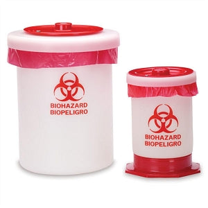 MarketLab Autoclavable Biohazard Waste Bags - Autoclavable Biohazard Waste Bag, 19" x 24", for 5 gal. Container - 1927