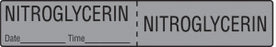 MarketLab IV Tubing Medication Label - LABEL, IV TUBING, NITROGLYCERIN - 2321