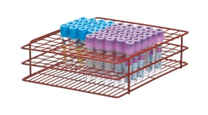 MarketLab Jumbo Wire Tube Rack - RACK, TUBE, JUMBO WIRE, FOR 13MM/3ML, 5ML - 2433-RD