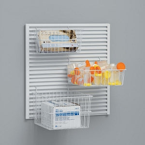 MarketLab Wire Basket with Hangers for LabWall - WIRE BASKET, WITH HANGERS - 3174