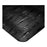 MarketLab Vinyl Floor Mats - Vinyl Floor Mat, Black, 3" x 5" - 3348-BK
