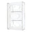 MarketLab Side-Loading Acrylic Glove Dispenser - Acrylic Side-Loading Glove Dispenser, Triple, Clear - 3615-CL