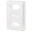 MarketLab Side-Loading Acrylic Glove Dispenser - Acrylic Side-Loading Glove Dispenser, Triple, White - 3615-WH