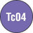 MarketLab Syringe Label for Nuclear Medicine - LABEL, 0.5" DOT, PURPLE, TC04 - 3826