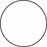 MarketLab Syringe Label for Nuclear Medicine - LABEL, 0.5" DOT, UNMARKED WHITE - 3831