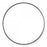 MarketLab Syringe Label for Nuclear Medicine - LABEL, 0.5" DOT, UNMARKED WHITE - 3831