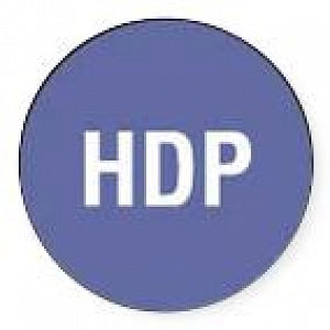 MarketLab Syringe Label for Nuclear Medicine - LABEL, 0.5" DOT, PURPLE, HDP - 3833