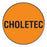 MarketLab Syringe Label for Nuclear Medicine - LABEL, 0.5" DOT, ORANGE, CHOLETEC - 3839