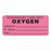 Marketlab Respiratory Therapy Label - LABEL, OXYGEN THERAPY - 3877