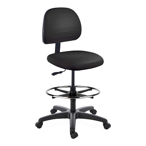 Marketlab Inc. Fusion R+ Mid-Height Chair with 2-Way Mechanism - CHAIR, FIT R+, MID-HEIGHT, 2-WAY, BLACK - 42484-BK