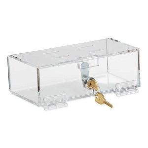 Marketla Medical Lock Boxes with Keys - BOX, MEDICAL, SINGLE LOCK, 8.3"X4.5"X2.9" - ML4613
