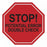 MarketLab High Alert Label - LABEL, STOP! POTENTIAL ERROR, 10/ROLL - 4642