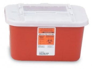 Marketlab Sharp Container MarketLab Sharpstar Sharps Container - SHARPS CONTAINER, 1 GALLON, RED ...
