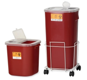 Marketlab Sharp Container MarketLab Mobile Sharps Containment - SHARPS CONTAINER, 16 GALLON - 49 ...