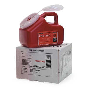 Marketlab Mail Away Sharp Container - SHARPS BY MAIL, 1 GALLON - 4924