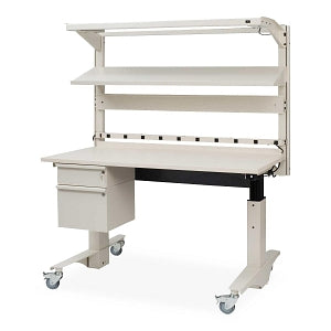 Marketlab Electric Deluxe Adjustable Workstation - WORKSTATION, DELUXE ...