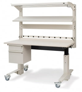 Marketlab Electric Deluxe Adjustable Workstation - WORKSTATION, DELUXE, 36" X 60", ELECTRIC - 4984