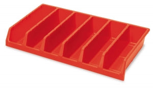 MarketLab Deep Bulk Storage Bin - STORAGE BIN, 18" DEEP, BULK, RED - 5232-RD