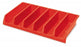 MarketLab Deep Bulk Storage Bin - STORAGE BIN, 18" DEEP, BULK, RED - 5232-RD