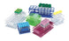 MarketLab Freezer Test Tube Rack - RACK, FREEZER, 30MM, HALF, HOLD 9, 4.3" - 5305-BL