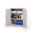 Marketlab Locking Storage Cabinets - STORAGE CABINET, LOCKING, 46", 36 X 22" - 5306
