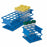 MarketLab 30mm Tube Racks - RACK, HALF, TUBE 30MM, 9 CAPACITY - 5317-BL