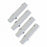 Marketlab Leg Extensions for Reclining Phlebotomy Chairs - EXTENTIONS WORKS, 5" LEG, 10666, 0667, 10668 - 5487