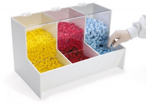 Marketlab Tube Cap Dispenser - DISPENSER, TUBE CAP, 19"W X 11"D X 11"H - ML6332