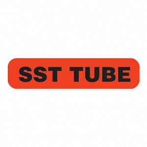 MarketLab Chemistry Label - LABEL, SST TUBE - 6446