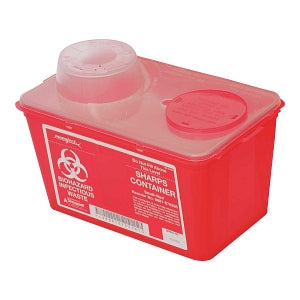 Marketlab Sharp Container Marketlab 8 Quart Chimney Top Sharps Container - CHIMNEY TOP, SHARPS ...