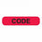 MarketLab Phlebotomy / Specimen Receiving Labels - LABEL, CODE, RED - 6758