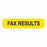 MarketLab Clerical Medical Labels - LABEL, FAX RESULTS, YELLOW - 6770