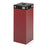 MarketLab Modular Steel Recycling Center - RECYCLING CENTER BASE, 37 GALLON, BURGUNDY - 7153-BG