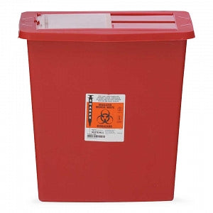 MarketLab Large Hands-Free Sharps Carts - Sharps Container, 12 gal. - 7339