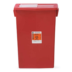 Marketlab Sharp Container MarketLab Large Hands-Free Sharps Carts - Sharps Container, 18 gal ...