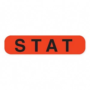 MarketLab Clerical Medical Labels - STAT LABEL 1.625 X 3/8
