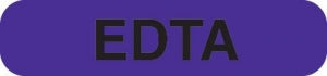 MarketLab Heme / Coag Labels - LABEL, EDTA, PURPLE - 8021
