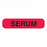 MarketLab Chemistry Label - LABEL, SERUM, RED - 8022