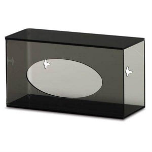 MarketLab Side-Loading Acrylic Glove Dispenser - Acrylic Side-Loading Glove Dispenser, Single, Dark - 8169-DY