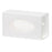 MarketLab Side-Loading Acrylic Glove Dispenser - Acrylic Side-Loading Glove Dispenser, Single, White - 8169-WH
