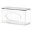 MarketLab Side-Loading Acrylic Glove Dispenser - Acrylic Side-Loading Glove Dispenser, Single, Clear - 8169